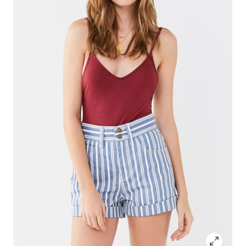 Urban Outfitters High Rise Striped shorts - Picture 5 of 9